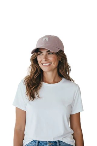 Polo Cap Badge Peak Earthy Brown