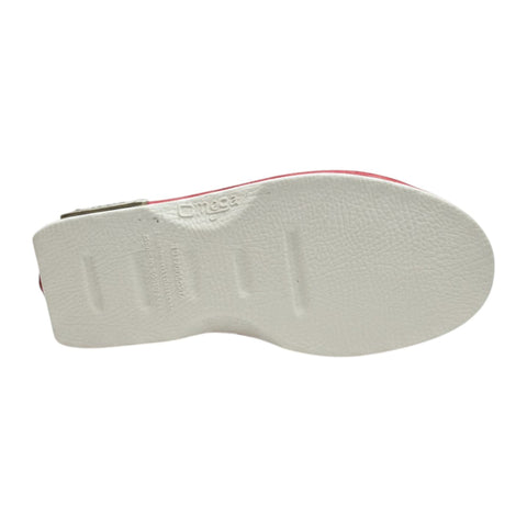 Omega Sjava Midris Valentino Suede Red Sandals