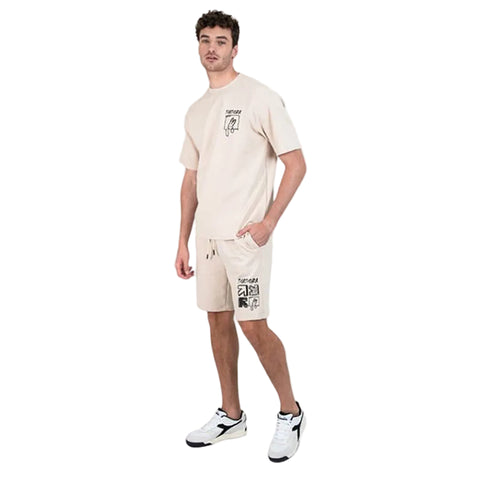 Diadora Short Set Kael/Titan Off White