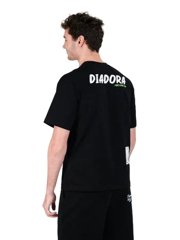 Diadora T-Shirt Lelio Black