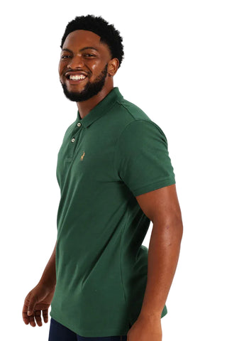 Polo Golfer Essential Pique Green