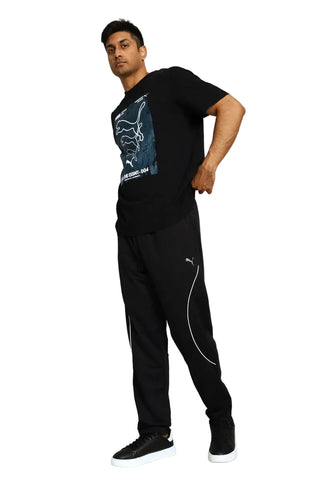 Puma Track Pants Tricot Knitted Black