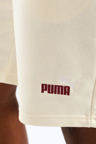 Puma Shorts Ess 2 Colour Logo Cream