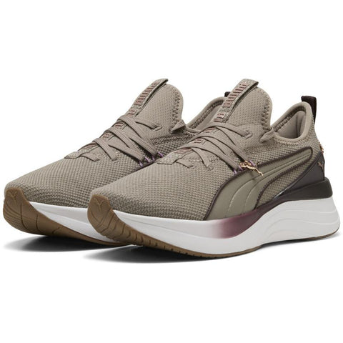 Puma Softride Sabrina Mouse Grey/Choc/Mauve
