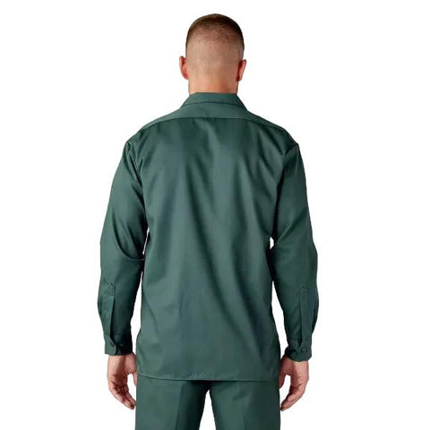 Dickies 847 Long Sleeve Shirt Emerald