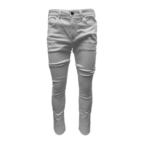 Vialli Scheletrico Skinny Gruoin Jeans | White