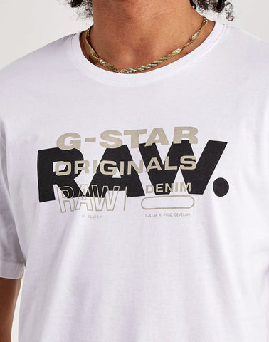 G Star T-Shirt Originals White