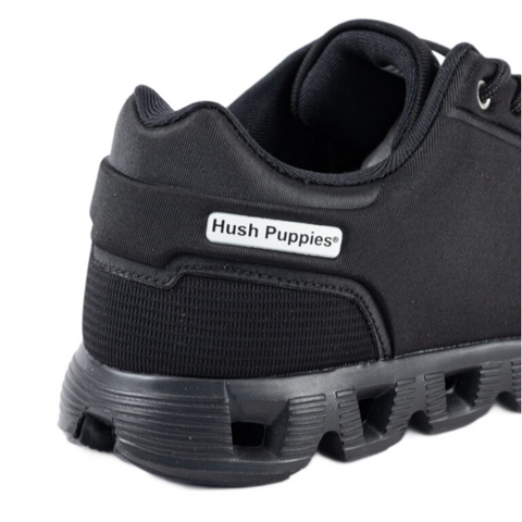 Hush Puppies Steps Textile – Black