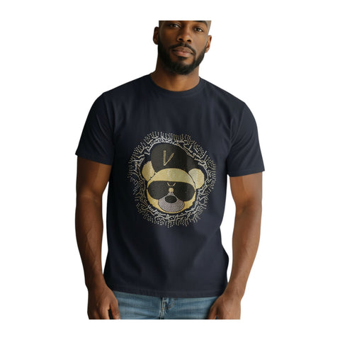 Vialli Labron Navy Men’s T-Shirt – Premium Vialli Jeans Tee