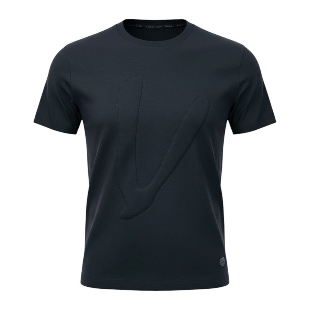 Vialli Lamaki Black Men’s T‑Shirt – Premium Cotton Tee
