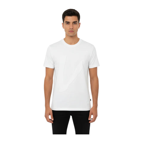 Vialli Lamaki T-Shirt – White Premium Cotton Streetwear Tee