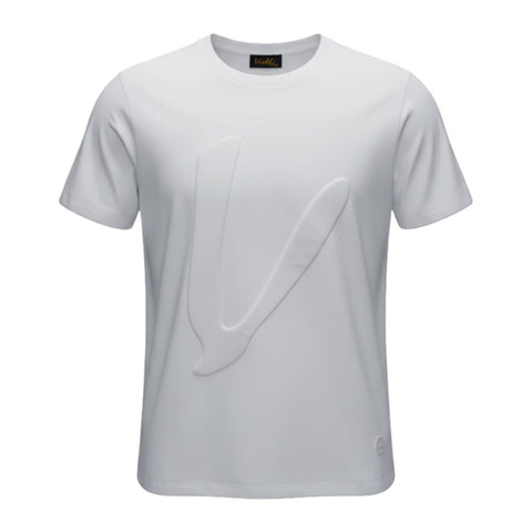 Vialli Lamaki T-Shirt – White Premium Cotton Streetwear Tee