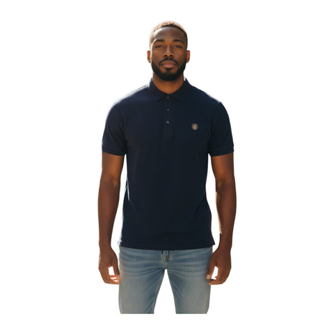 Vialli Lanni Golf Shirt | Navy - Premium Performance Golf Polo for Men