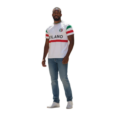 Vialli Leact White Men’s T‑Shirt – Premium Cotton Tee