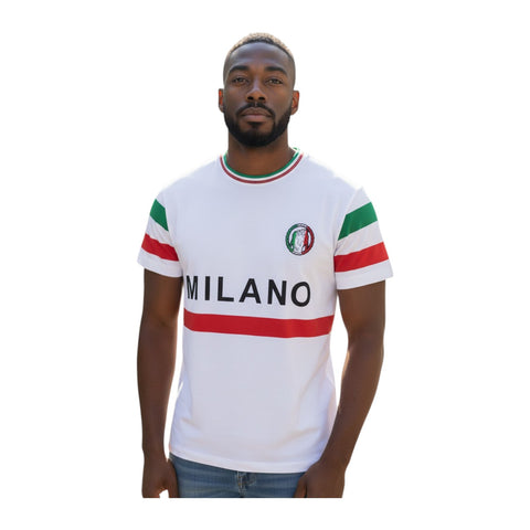 Vialli Leact White Men’s T‑Shirt – Premium Cotton Tee