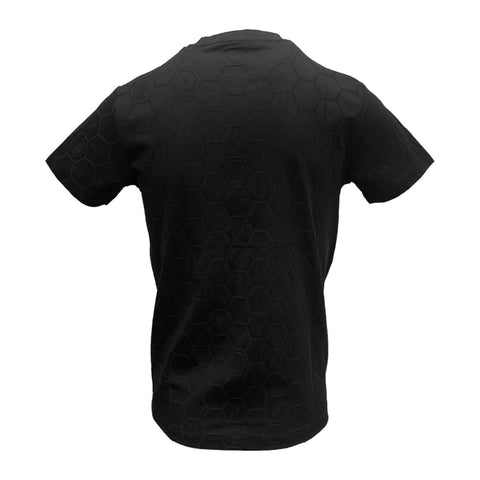 Vialli Lectra Black Men’s T-Shirt – Premium Cotton Tee