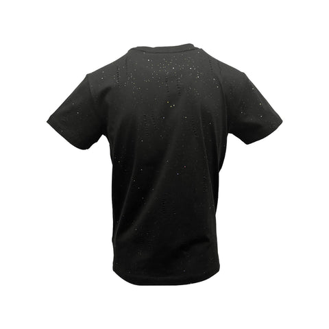 Vialli Lights Black Men’s T‑Shirt – Premium Vialli Jeans Tee