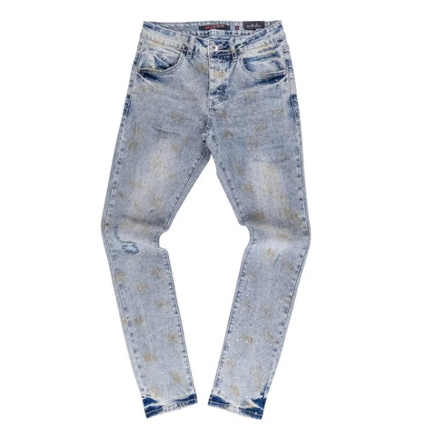 Cutty Jeans Fara Sparkly Washed Denim
