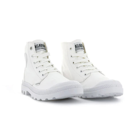 Palladium Pampa Hi Mono Chrome Star White