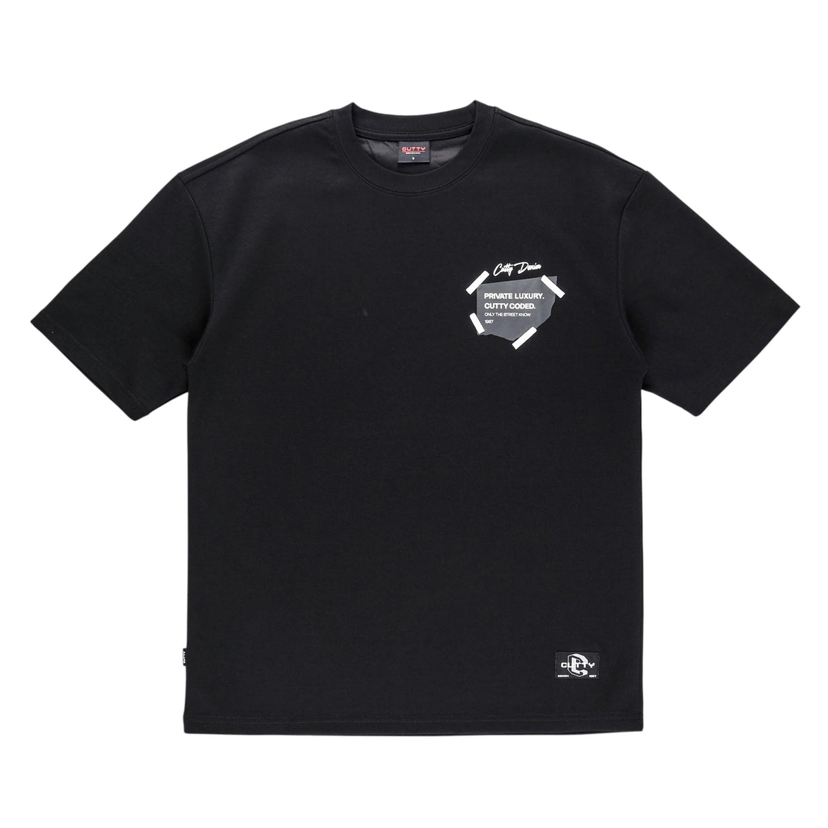 Cutty T-Shirt Private Black
