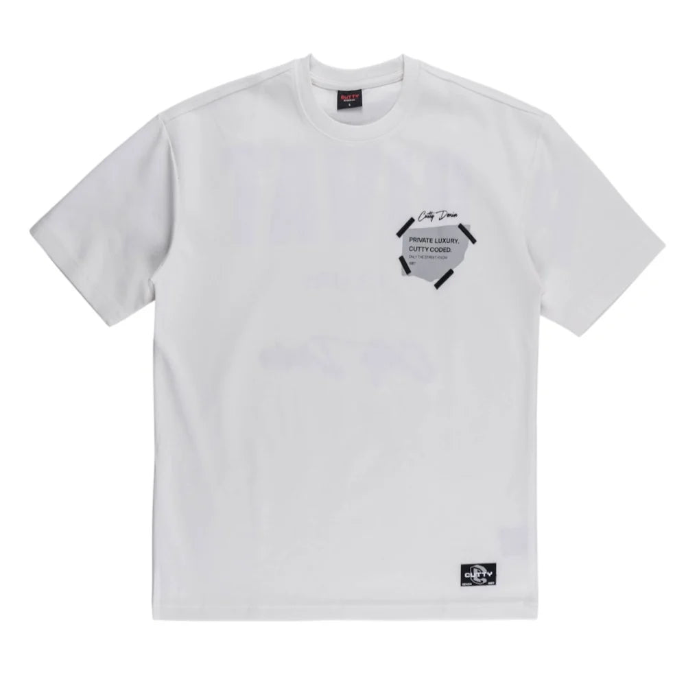 Cutty T-Shirt Private White