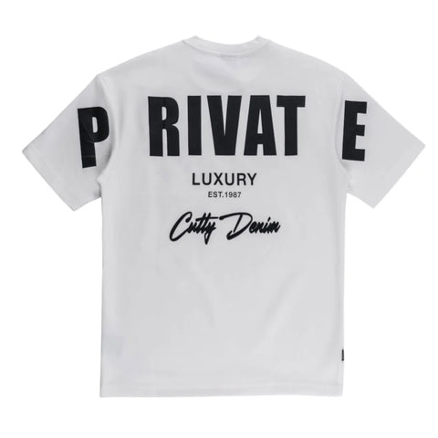 Cutty T-Shirt Private White
