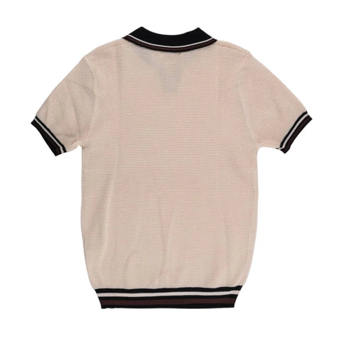 Jonathan D Golfer Knitted Natura Cream