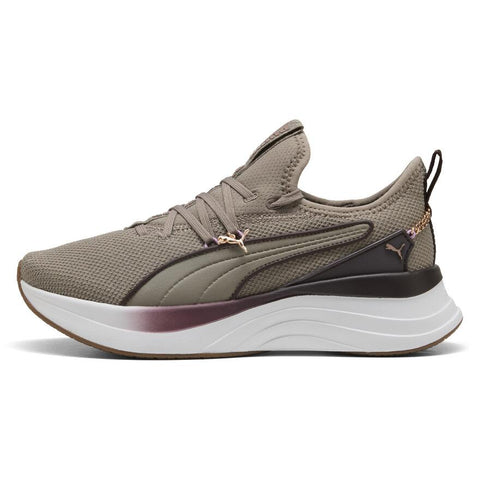 Puma Softride Sabrina Mouse Grey/Choc/Mauve
