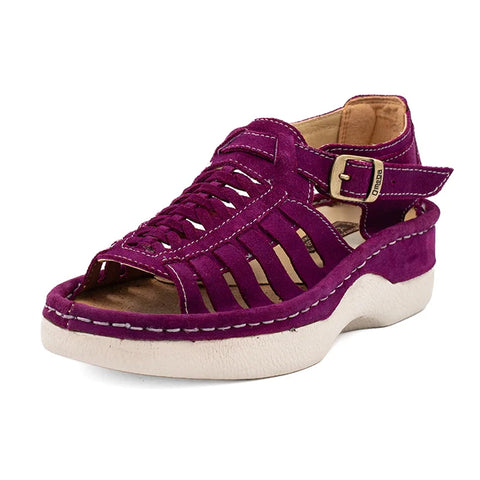 Ladies Omega Kgosi Suede Platform Fassie Sandals