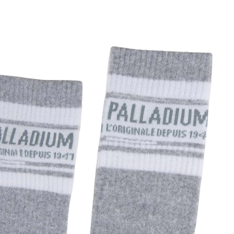 Palladium Socks Stripe Silver Grey