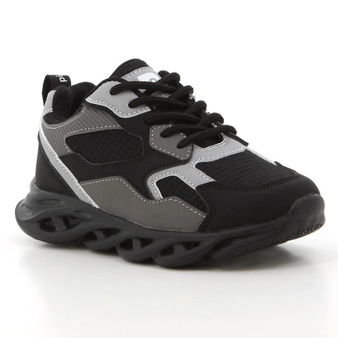 Pierre Cardin Kids Sneaker Pheonix Black Grey