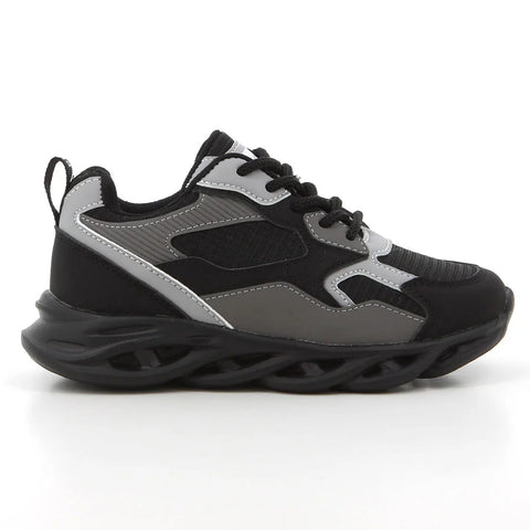 Pierre Cardin Kids Sneaker Pheonix Black Grey