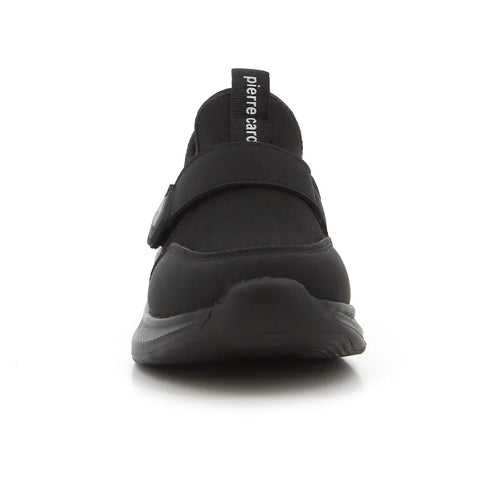 Pierre Cardin Kids Kane Sneaker Black And White