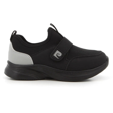 Pierre Cardin Kids Kane Sneaker Black And White