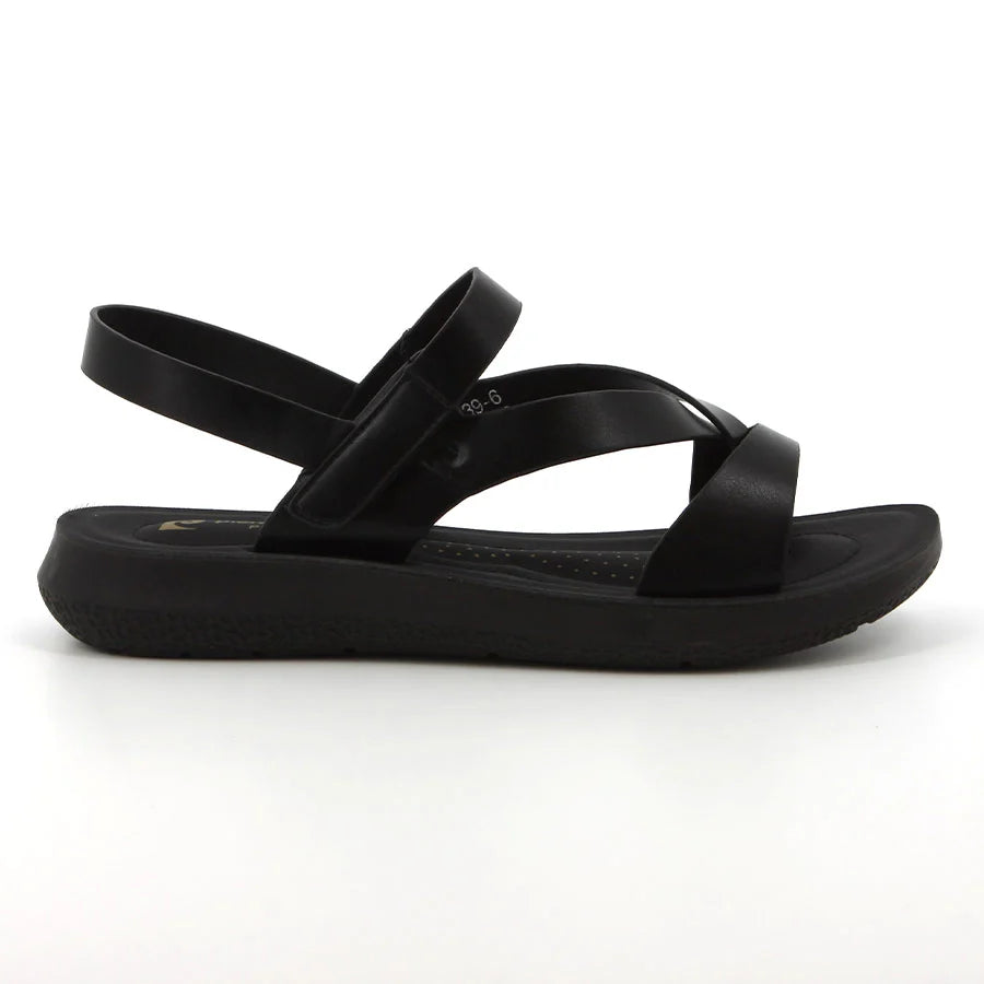 Pierre Cardin Sandal Satin Black