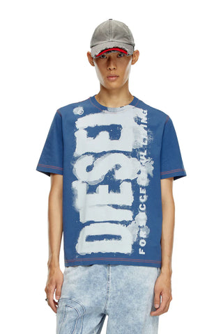 Diesel T-Shirt T-Adjust Q4 Blue