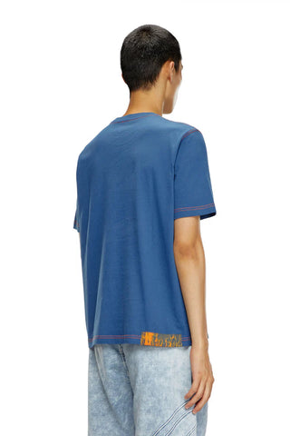 Diesel T-Shirt T-Adjust Q4 Blue