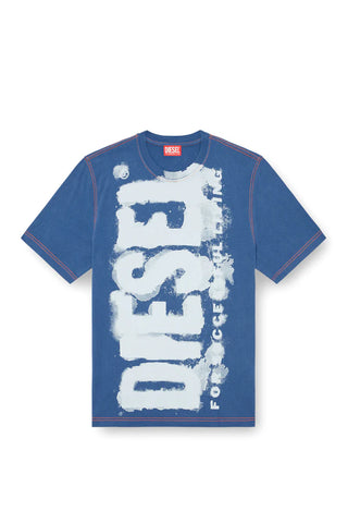 Diesel T-Shirt T-Adjust Q4 Blue