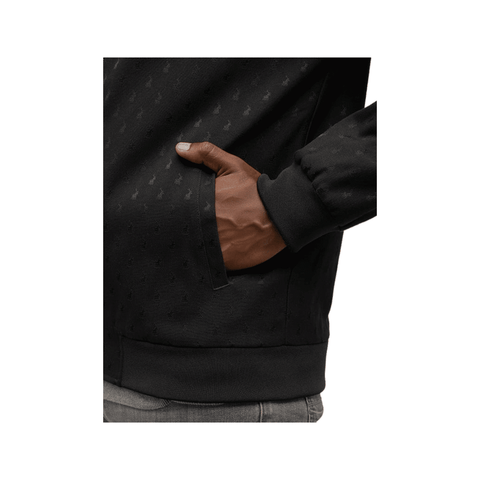 Polo Jacket Monogram Bomber Black