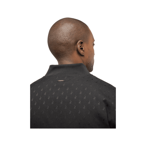 Polo Jacket Monogram Bomber Black