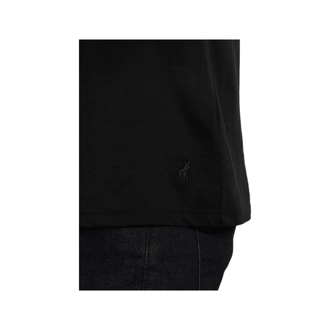 Polo Crew T-Shirt Sport Box Logo - Black