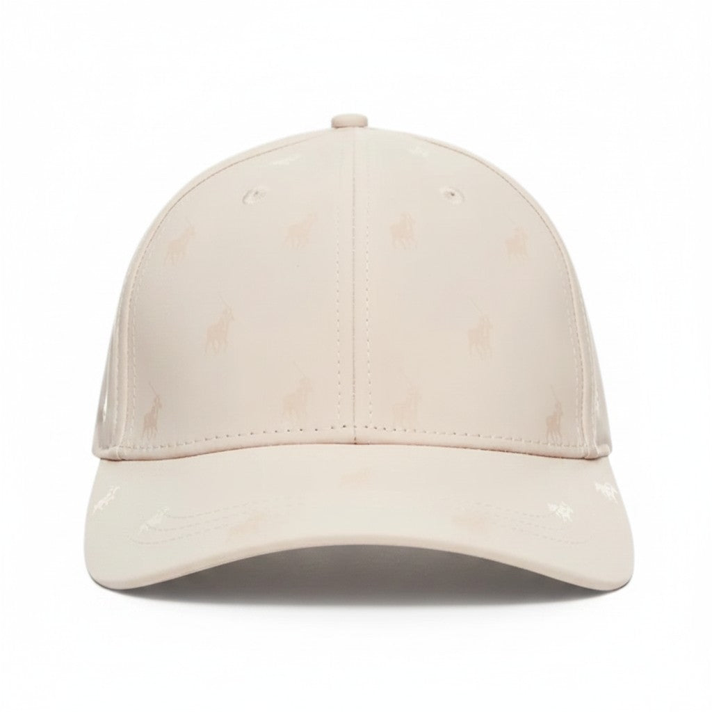 Polo Cap Monogram Cream