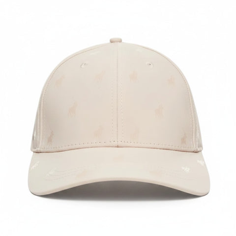 Polo Cap Monogram Cream