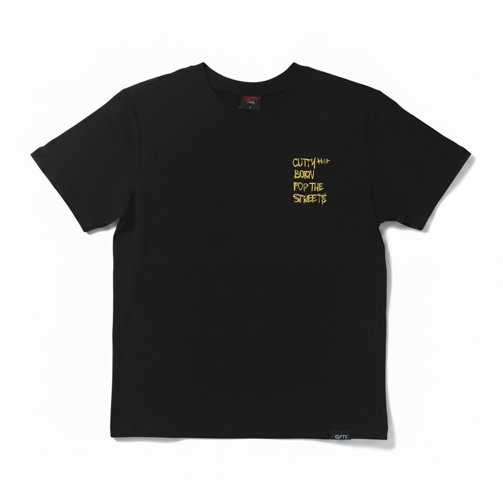 The Cutty Crew CBorn Jet Black T-Shirt