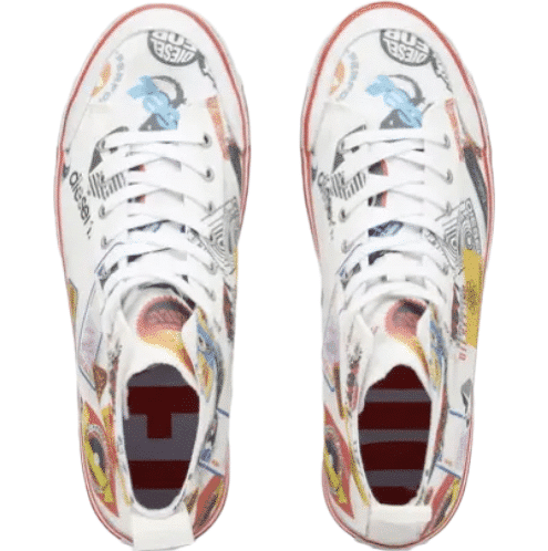 Diesel Ladies Shoes Printed White