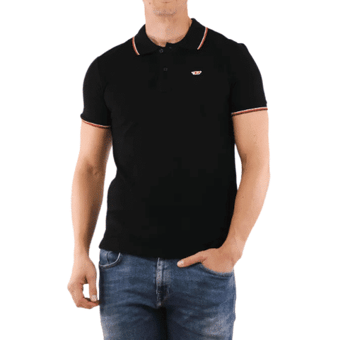 Golf Shirt Black Diesel