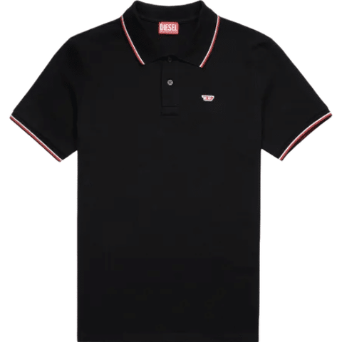 Golf Shirt Black Diesel