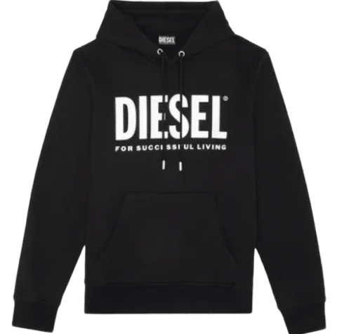 Black Hoodie Diesel