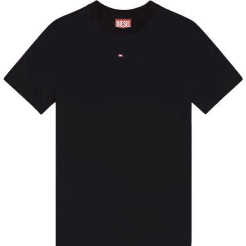 Ladies T Shirt Diesel Black
