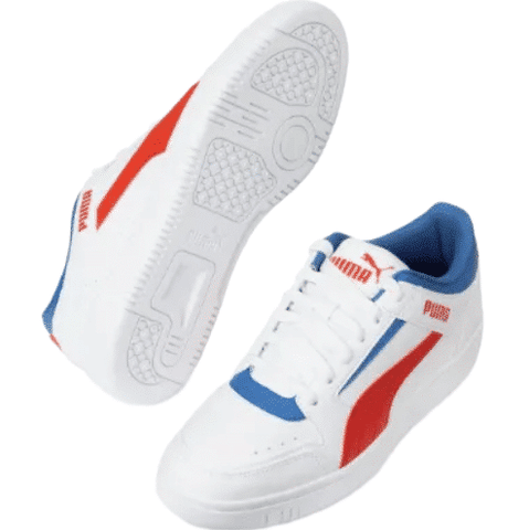 Puma Shoes White And Blue Abuse